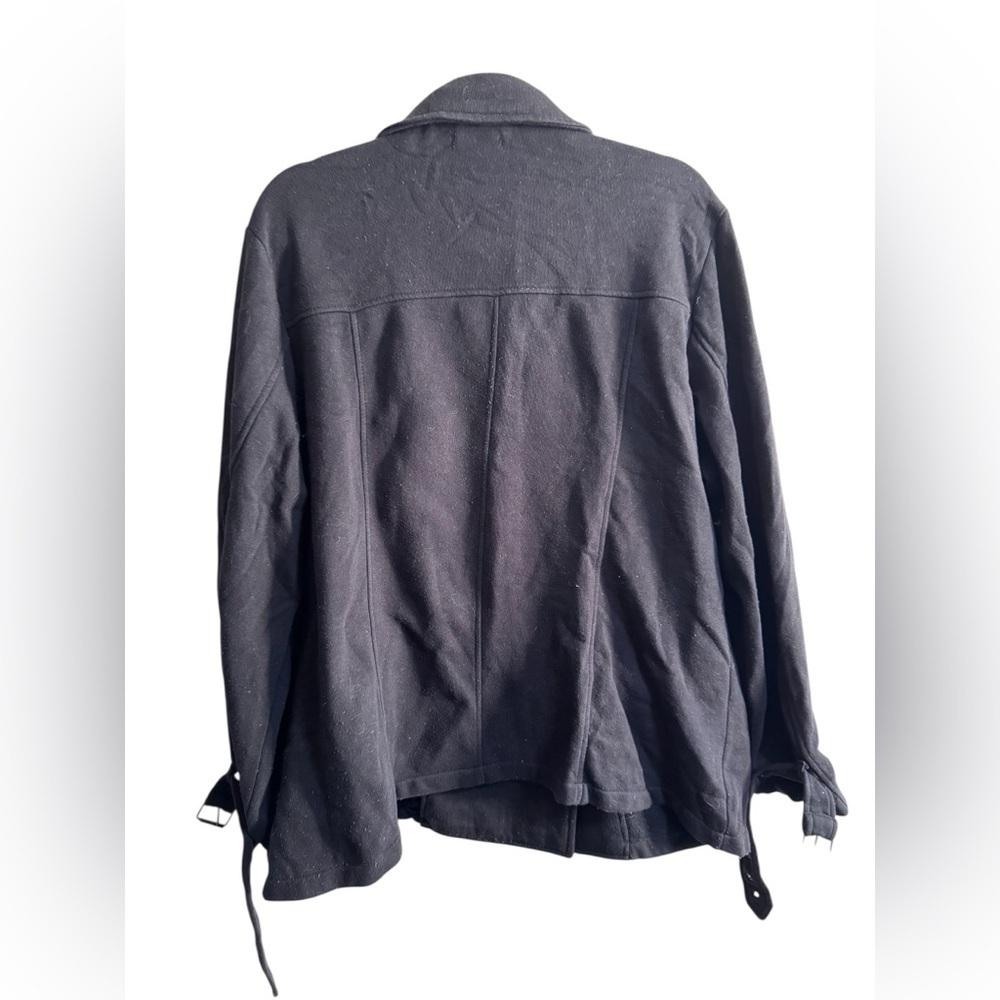 Torrid Black Peacoat Jacket Size 1 plus size - Picture 2 of 8